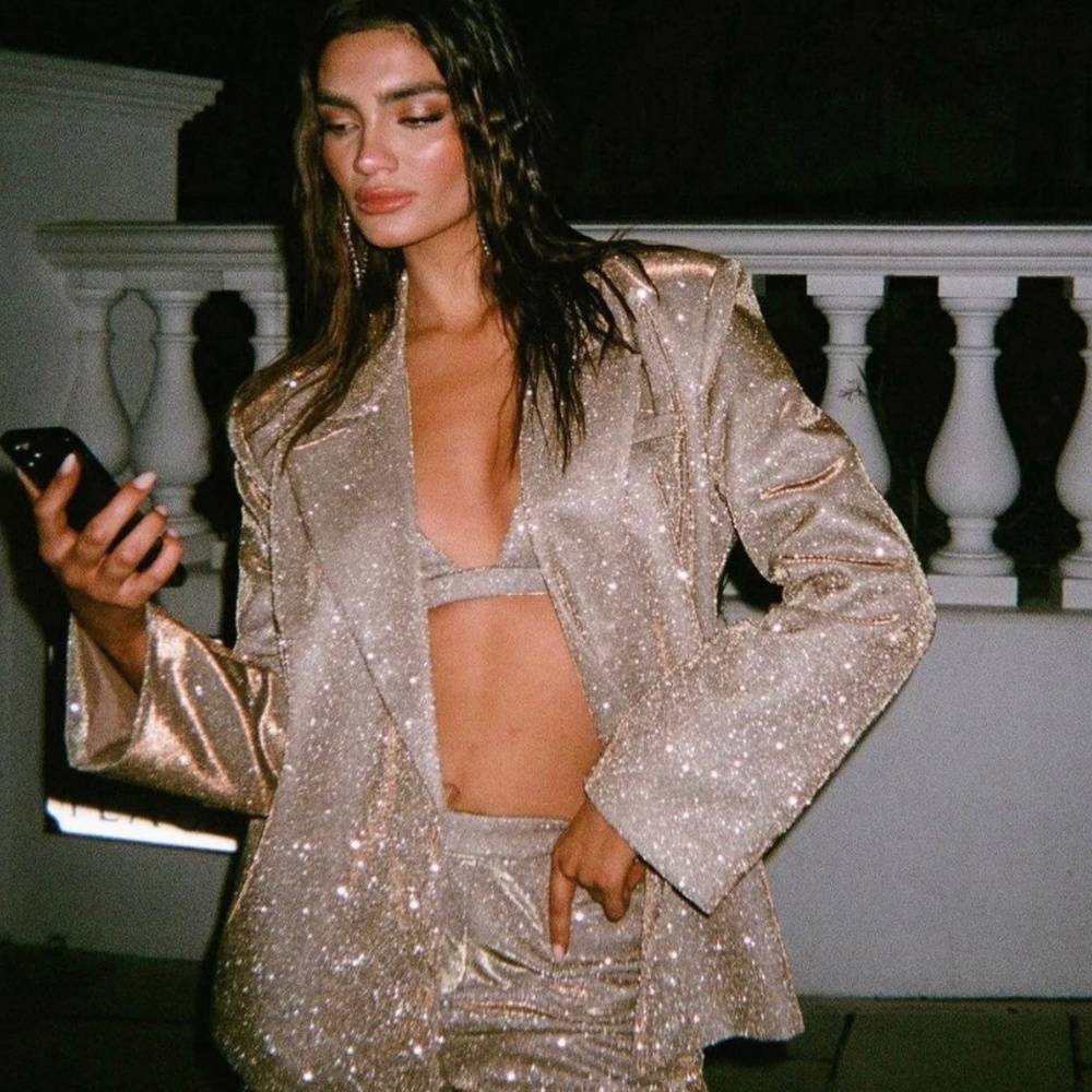 NWT Bronze Paloma Blazer